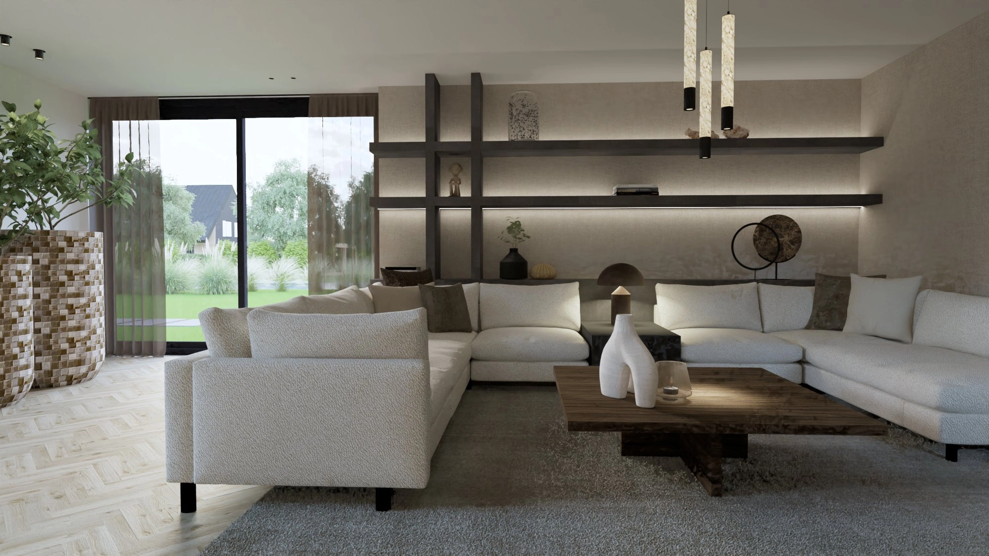 Riante woonvilla | Krimpen aan den IJssel Krimpen aan den IJssel - Deze villa is volledig gerenoveerd, van binnen en buiten. Vanaf het begin is zorgvuldig nagedacht over de nieuwe indeling en uitstraling. De plattegrond is compleet herzien, waardoor de ruimten logisch op elkaar aansluiten en een rustige, open leefomgeving vormen.